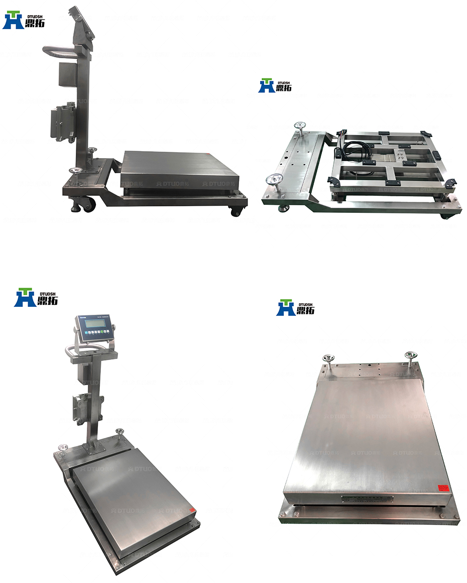 移動(dòng)式帶打印不銹鋼防爆臺(tái)秤
